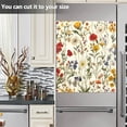 thumbnail image 3 of Yayeee Magnetic Dishwasher Cover for The Front Decoration Home Kitchen Machine Sticker Protector, Beige Floral, 3 of 6