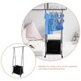 thumbnail image 4 of GOOHOCHY Clothes Hanger Stand Garment Rack Metal Drying 1Set for Hallway, 4 of 8
