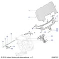 thumbnail image 5 of Polaris Snowmobile Indian Motorcycle Polycarbonate 11 in. Low Windshield, Tinted - 2883707-02, 5 of 5