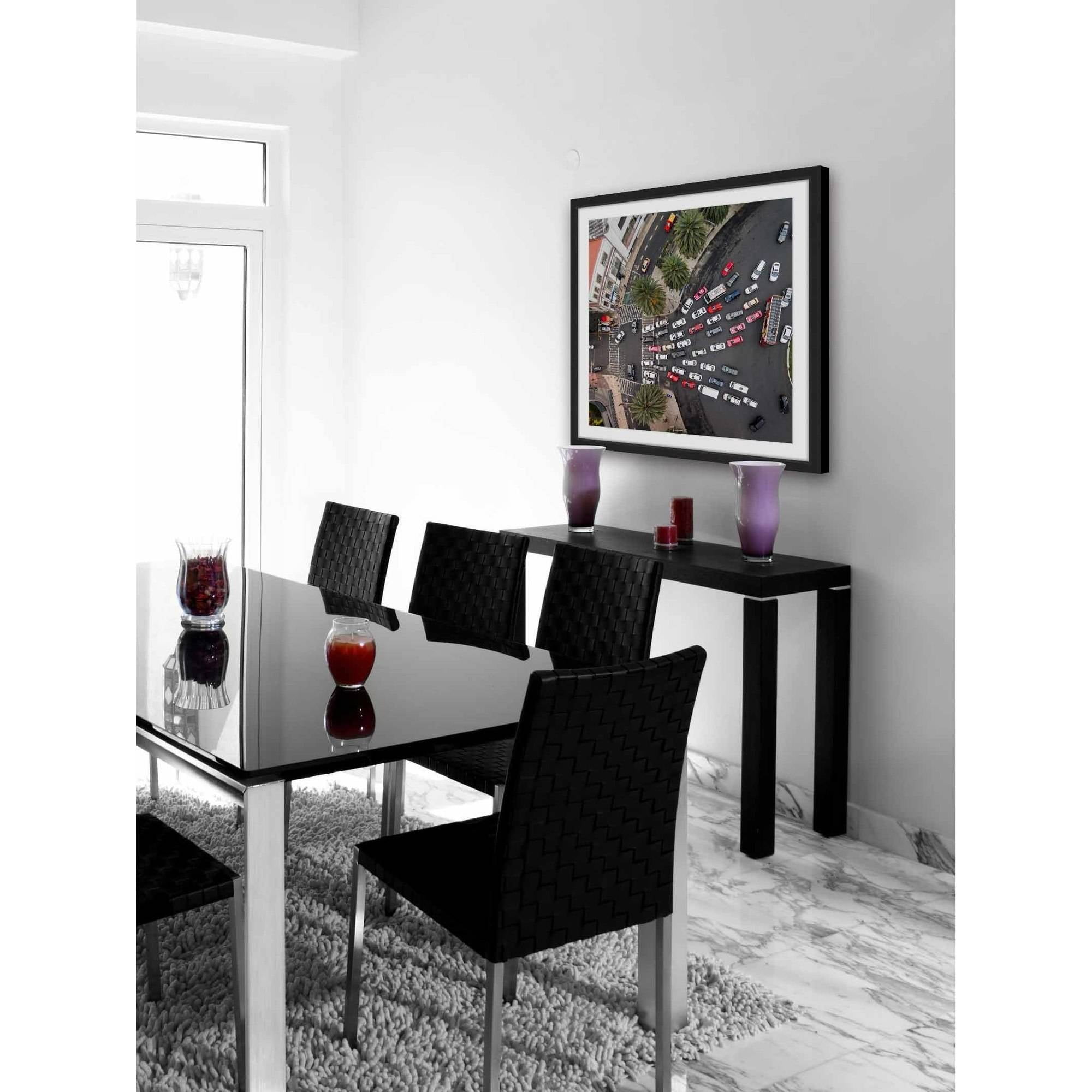 Marmont Hill "All One Way" By Karolis Janulis Framed Painting Art Print, 12.0" x 1.5"