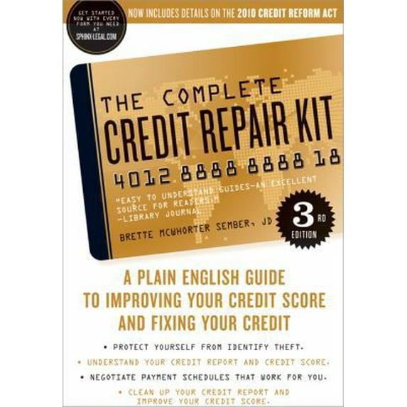 Pre-Owned The Complete Credit Repair Kit (Paperback) 1402261098 9781402261091