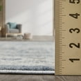 thumbnail image 3 of Loomaknoti Kehleigh Awester 2' x 7' Oriental Indoor Runner Rug , Blue/Cream, 3 of 9