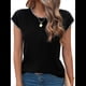 thumbnail image 1 of Suéter de Punto Sin Mangas con Cuello Redondo Informal de Verano para Mujer, Estilo Holgado, Tipo Jersey, Sin Mangas Negro S, 1 of 10