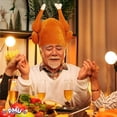 thumbnail image 6 of PMU Thanksgiving 3pc Assorted Turkey Hats Thanksgiving Party Costume Accessories (47709, 47711, 47710) (3/Pkg) Pkg/1, 6 of 7