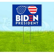 Biden President (18" x 24") Yard Sign, Includes Metal Step Stake