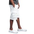 thumbnail image 7 of g-style usa men's solid fleece heavyweight cargo shorts fs76 - white - medium, 7 of 7
