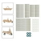 thumbnail image 1 of Juego de Bloques de Construcción de Madera Juego de Tablones de Madera Tornillos Tuercas Desarrollo Temprano DIY de Construcción de CUTICAT Bloques de construcción de madera, 1 of 8