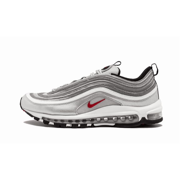 NIKE MENS Air Max 97 OG QS "Silver Bullet 2016 RELEASE" 884421 001 from Stadium Goods
