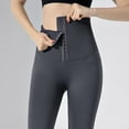 thumbnail image 5 of ShomPort Leggings for Women - High Waisted Soft Butt Lifting Yoga Pants Workout Running Tights, 5 of 9