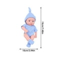 thumbnail image 3 of EGNMCR Room Decor, Home Decor, Wall Decor 7.48 Inch Soft Newborn Baby Dolls Vinyl Baby Dolls With Clothes Set Including Pacifier Realistic Doll Look Real Doll Doll, 3 of 7