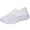 White, variant on Women Shoes Non Walking Casual Shoes, Wide Width Diabetic Friendly