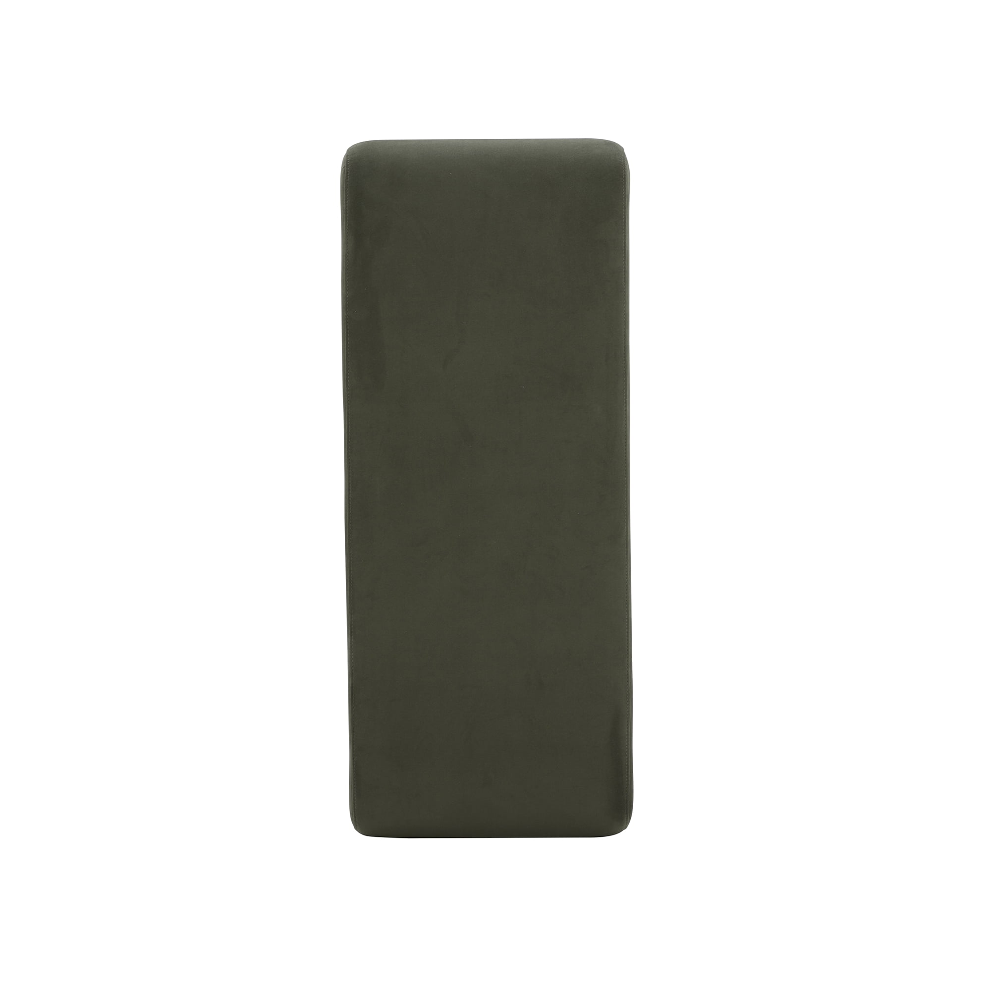Better Homes & Gardens Juliet 44.50" Velvet Waterfall Bench, Olive
