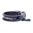 thumbnail image 1 of Abrazadera de sillín de bicicleta liviana Sunnimix Negro 34.9mm, 1 of 8