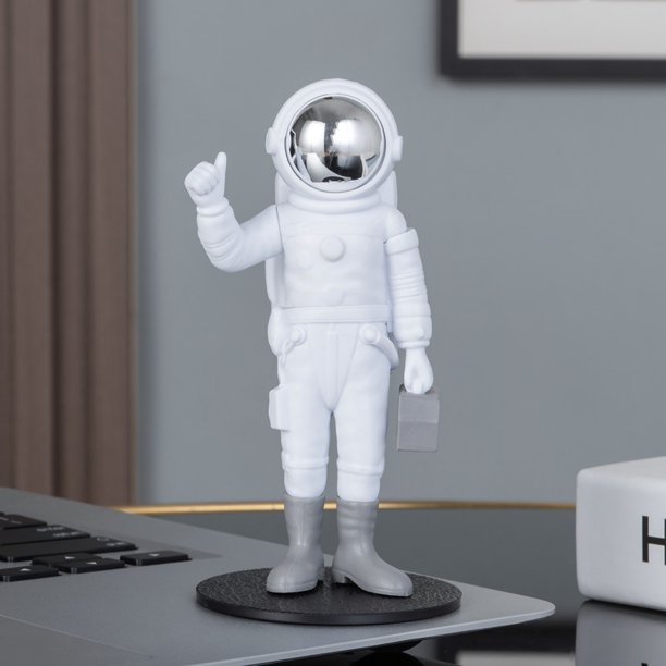 Adornos creativos de astronauta de dibujos animados para el hogar, adornos de astronauta para el escritorio de la habitación, regalo