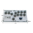 thumbnail image 2 of RP2040 Fighting Keyboard+12PCS Keycap for Joystick 6 Tekken Game Covered Punk C, 2 of 5