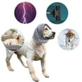 Unique Bargains Adjustable Dogs Calming Headband with Magic Tapes Dog