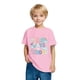 thumbnail image 5 of Fiudx Camiseta para Niños, Suave Mezcla de Poliéster, Cuello Redondo Moderno, Manga Corta Cómoda, Uso Diario Informal, Moda para Niños y Niñas, Lavado a Mano., 5 of 6