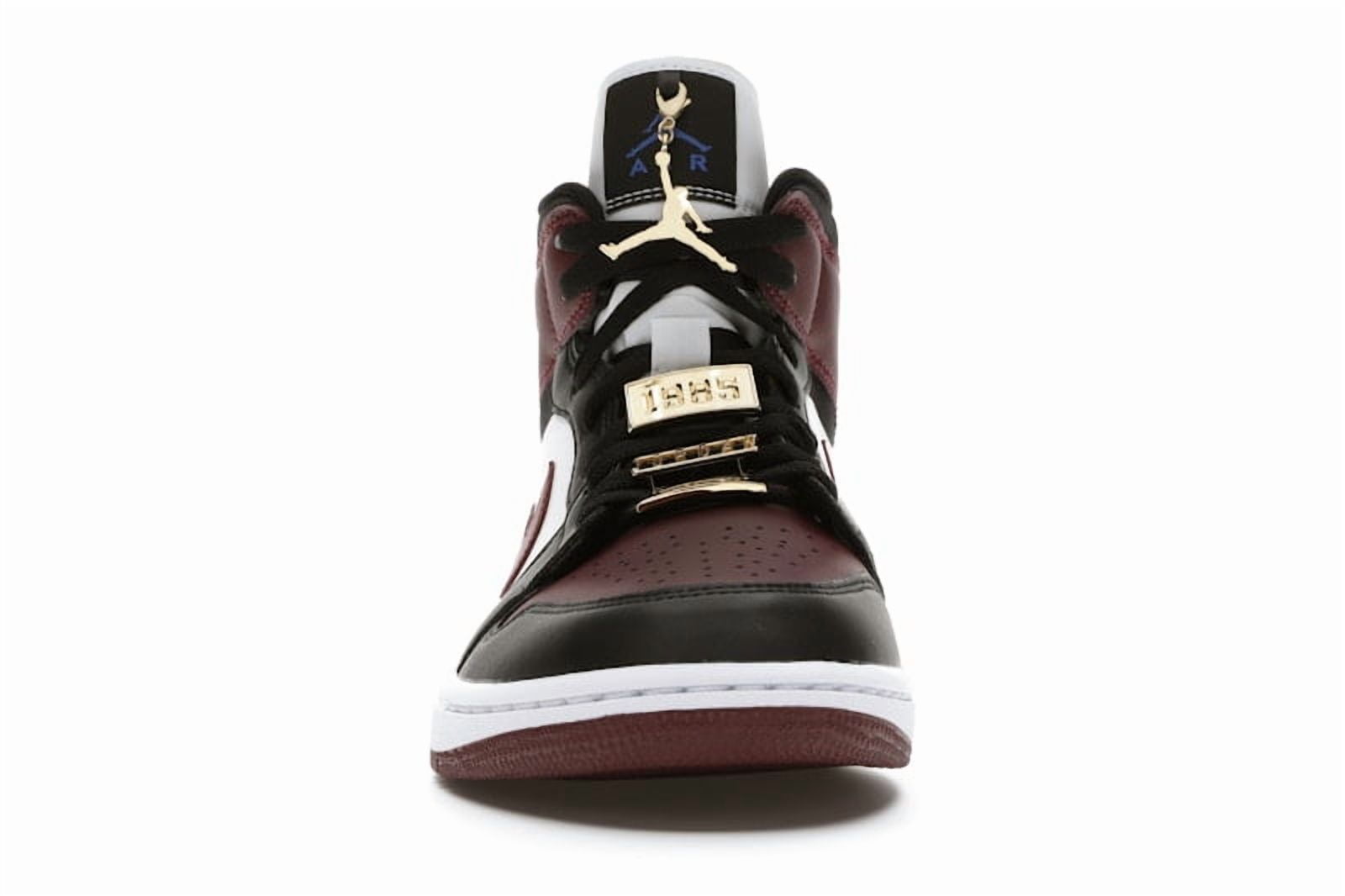 air jordan 1 mid se black dark beetroot women's shoes