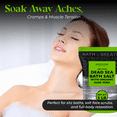 thumbnail image 3 of Aromasong Dead Sea Salt with Aloe Vera, 5 lb Fine Grain Bath Salt, 100% Natural, Resealable Pack for Soak & Scrub, 3 of 7