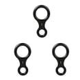 thumbnail image 3 of Descensor de Escalada Yuarrent Rappel Ocho Anillos Protector Negro CBP213756, 3 of 6