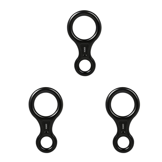 Greeniant Descensor de escalada Rescate de descenso Dispositivo de ocho anillos Aleación de aluminio Descenso de bolsillo Equipo de aparejos de seguridad Type1 NO1 Greeniant CBP213756