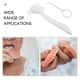 thumbnail image 5 of 1 juego de cepillos para dentaduras postizas de doble cara, cepillo limpiador para aparatos dentales, cepillo para el cuidado de las dentaduras postizas para el hogar., 5 of 7