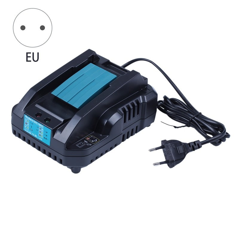 LCD 14.4-18V Lithium Battery Charger For Makita Fast Charging DC18RC BL1840 UK 