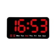 thumbnail image 1 of Maoww Electronic Alarm Clock With Voice Control Temperature Display And Week Display 6. Three Alarm Modes Style 2, 1 of 6