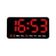 thumbnail image 1 of Matsuzay Reloj de pared digital LED con números grandes y función de alarma dual Reloj de pared digital electrónico Decoración del hogar Estilo 2, 1 of 6