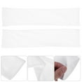 thumbnail image 1 of unbranded 1 Pair Arm Sleeves for Kids White Elastic Fiber Sun Protection Seamless Design Summer Outdoor Activities, 1 of 6