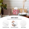 thumbnail image 3 of Kdxio French Bulldog Face Print Tissue Box Cover,Square Decorative PU Leather Facial Paper Case Organizer Holder Dispenser for Bathroom,Night Stands,Desk,Car 5.2''X5.2''X5.2'', 3 of 8