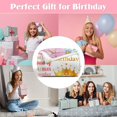 thumbnail image 4 of LHSHID Happy Birthday Blanket Gifts for Girls Women Floral Birthday Throw Blanket for Daughter Mom Bday Gift Ideas for Wife Grandma Happy Birthday Decorations Flannel Blanket for Female 50"x60", 4 of 9