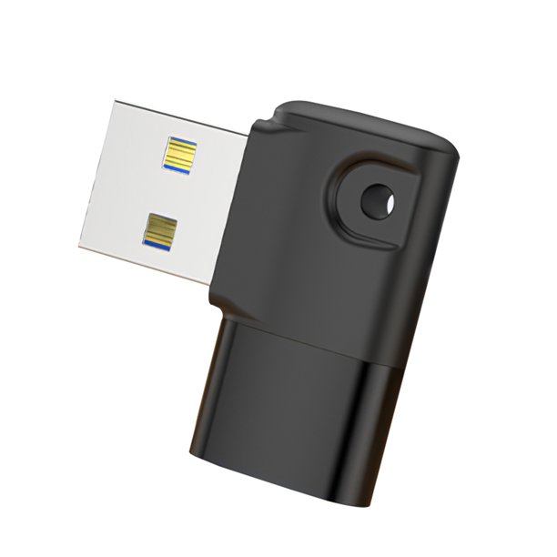 Toma USB Male to Typec Female Adapter Right Angle USB C Adapter 5Gbps