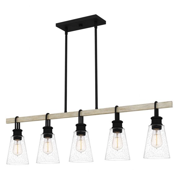 Quoizel Lighting - Kingsbridge - 5 Light Linear Chandelier In Farmhouse