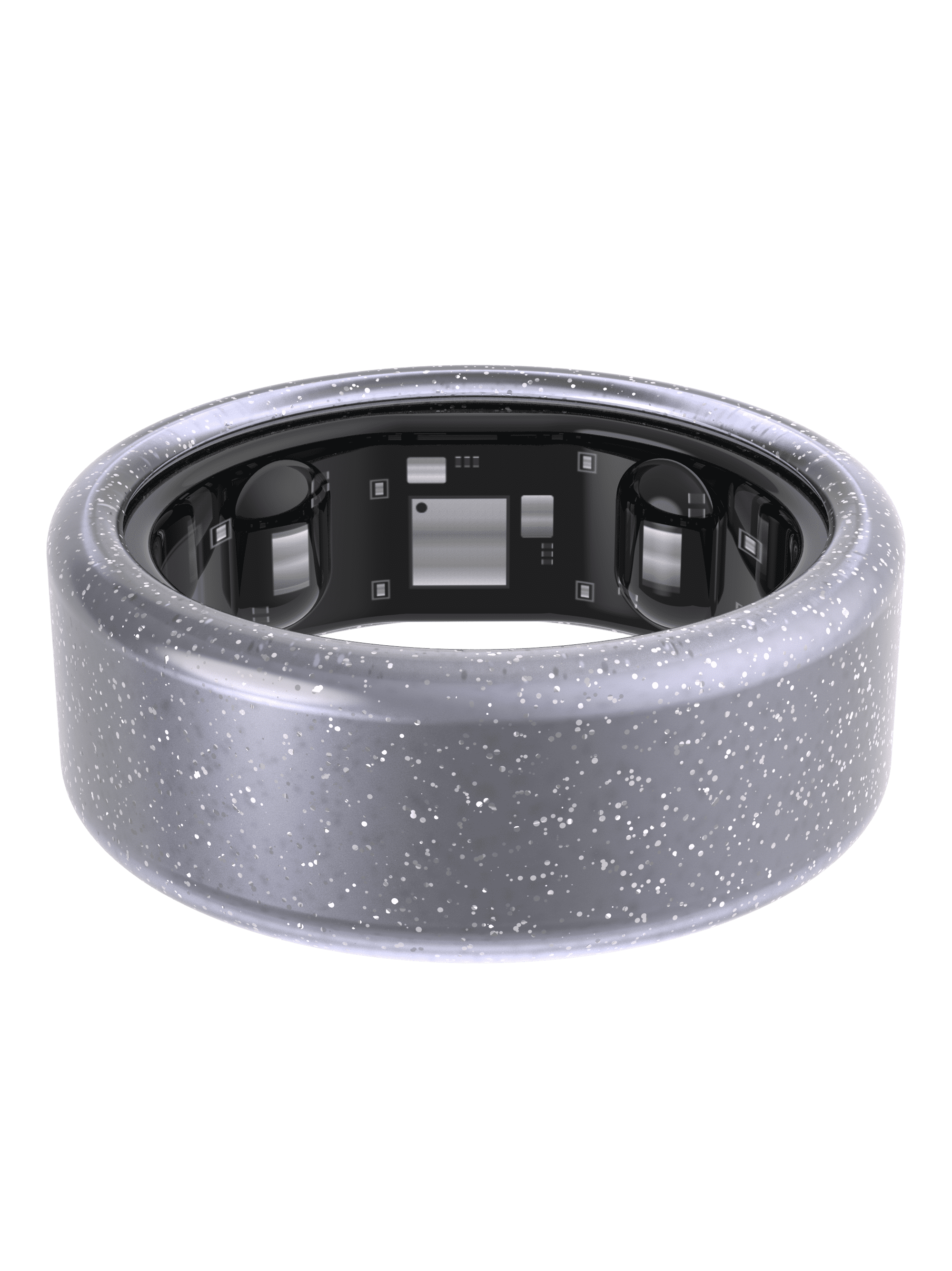QALO QRNT 3 Pack Covers, Jelly, Size 07, Works With QALO QRNT Smart Ring, Unisex