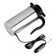 thumbnail image 1 of Peahefy 12V 750ml Stainless Steel Electric Car Kettle Heating Cup Coffee Mug Travel Water Bottle ,Car Electric Bottle, Car Heating Cup, 1 of 6
