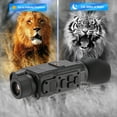 thumbnail image 4 of BekinTek Helmet Mounted Night Vision Monocular Head Mountable NVG Goggles Rechargeable Optics Telescope IR Full Dark Night View Camera 7x Infrared 8x Digital Zoom 1080 Video Record with 32G TF Card, 4 of 19