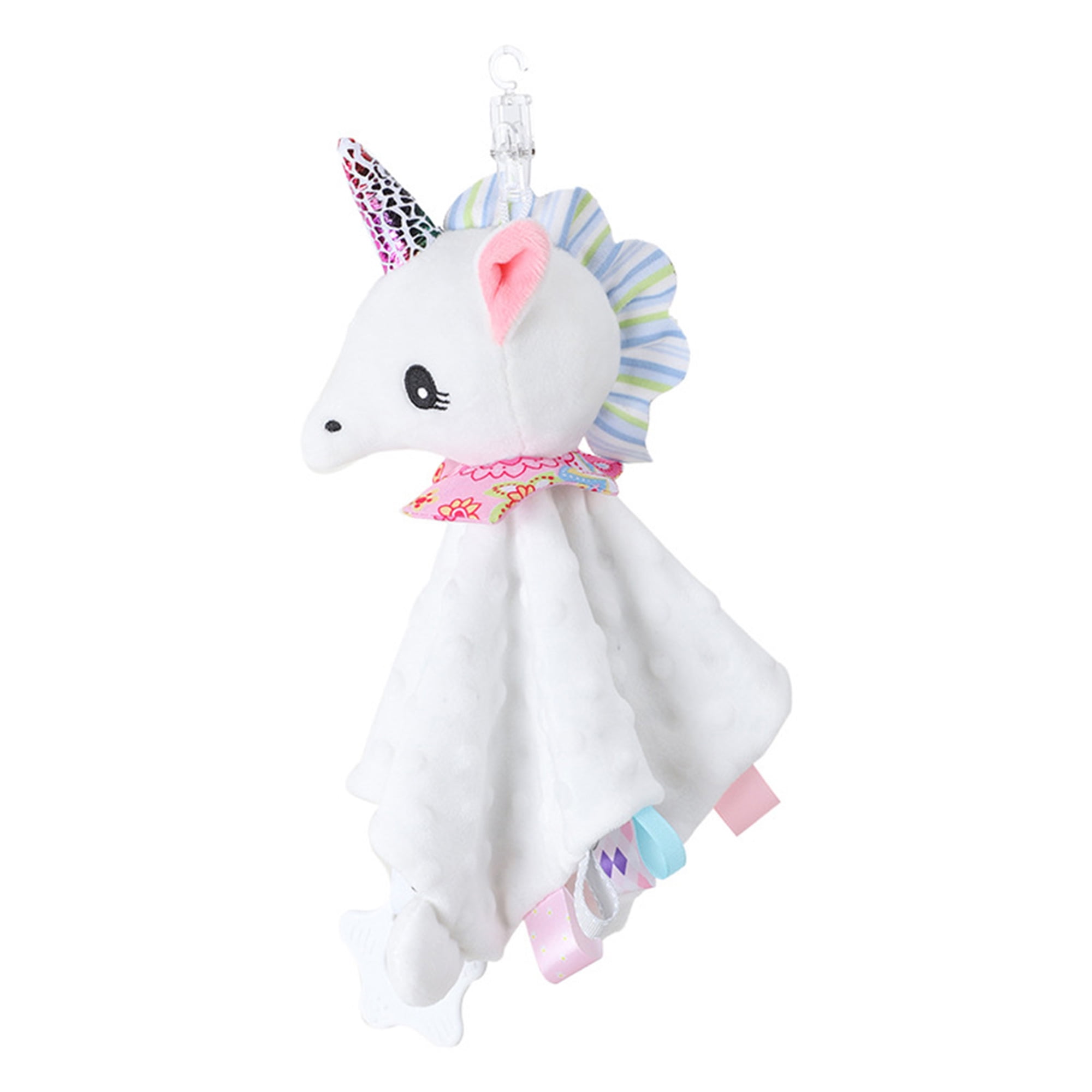 Unicorn Soft Toy and Unicorn Comfort Blanket New Baby Gift Set