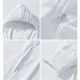 thumbnail image 5 of Abrigos de piel a prueba de rayos UV para hombre, ropa transpirable, ligera y fina, con protección solar, chaquetas informales de talla grande, UPF 50+ de verano, 5 of 5
