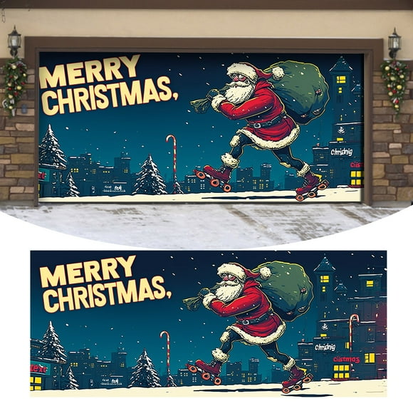 Snowman Garage Door Banner Festive Holiday For Merry For Outdoor Flag Pole 6ft Heavy Duty Run It Back Flag Gamecock Flag And Pole Basketball Flags with Quotes Metal Flag Pole Rings Telescoping