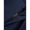 thumbnail image 6 of Beauty-Emily Men’s Classic 2-Piece Business Suit Set, Slim Fit Waffle Textured Blazer and Pants, Ideal for Weddings, Parties, and Formal Occasions, 6 of 8