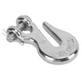 thumbnail image 2 of Slip Hook, 316 Stainless Steel 3600lbs Pulling Force Clevis Hook 3000lbs Load Bearing Capacity  For Marine Boat Trailers ANGGREK Towing Hook, 2 of 8