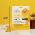thumbnail image 6 of By Nature Skincare from New Zealand Manuka Honey And Collagen Sheet Face Mask to Nourish and Rejuvenate All Skin Types, 6 of 8