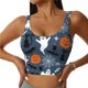 thumbnail image 1 of Balery Halloween Sujetadores deportivos con espalda cruzada para mujer, acolchados, sin costuras, de alto impacto, ideales para yoga, gimnasio, entrenamiento y fitness.-XX-Large, 1 of 8