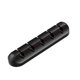 thumbnail image 2 of Portacables Manejo ordenado Portacables Enrollador flexible para auriculares 5 solt negro kusrkot Organizador de cables, 2 of 8