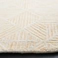 thumbnail image 4 of SAFAVIEH Abstract Brock Geometric Area Rug, Gold/Ivory, 6' x 6' Round, 4 of 13