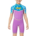 thumbnail image 1 of Respirar libremente en trajes de buceo Traje de buceo Niños de traje de huéspedes de moda anti-medusas de múltiples talla múltiple manga corta traje de baño s seitruly OD003659-01, 1 of 7