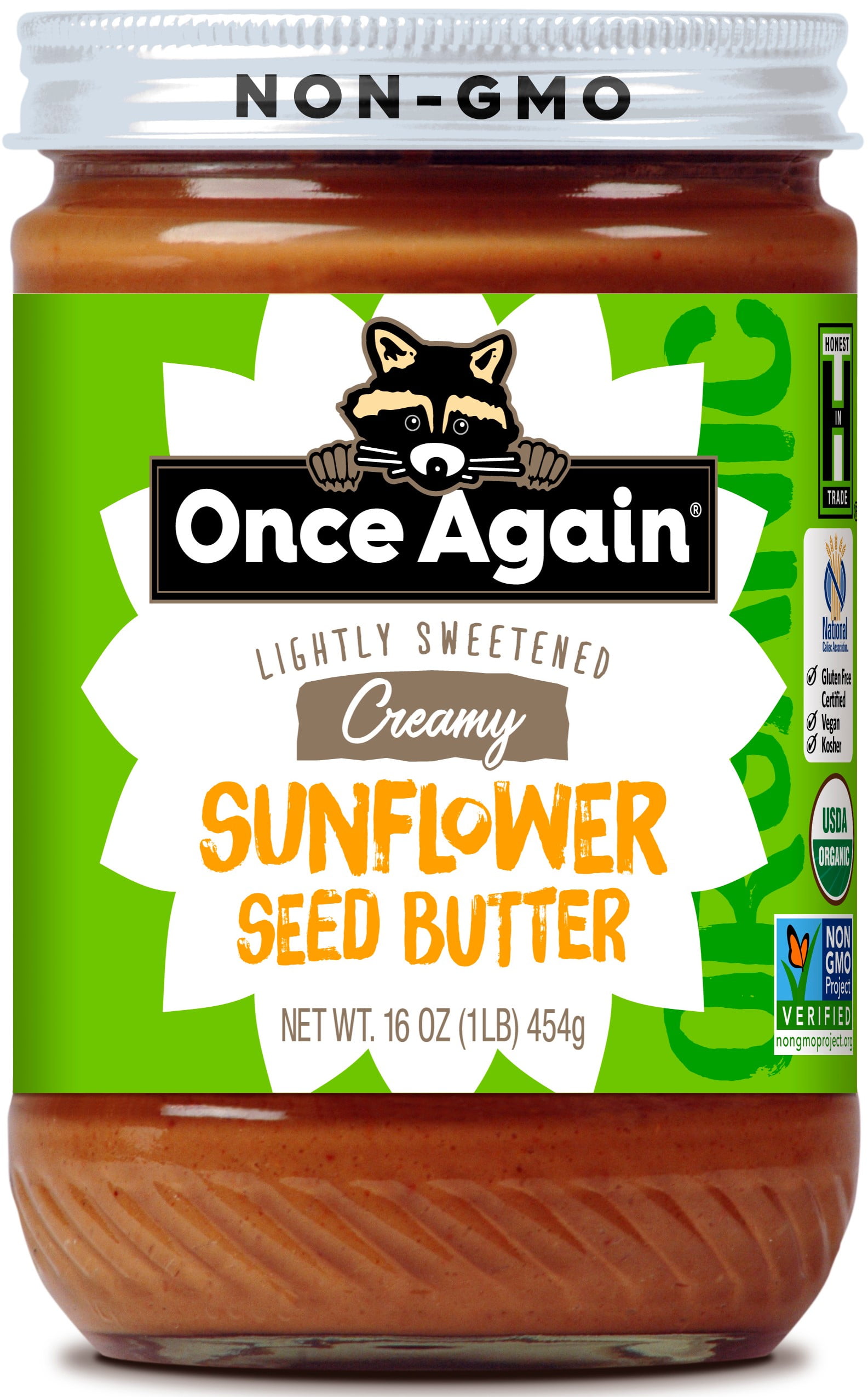 Once Again Nut Butter Once Again Sunflower Seed Butter, 16 oz Walmart