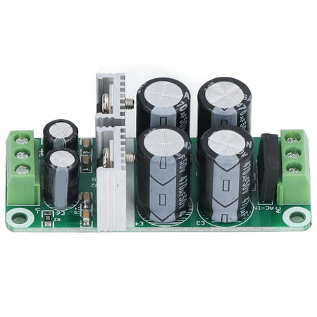 

Garosa Dual Power Filter Board Power Filter Board Filter Board Negative Positive Rectifier Op Amp Dual Power Voltage Regulator 12V 470uF