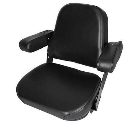 Seat Assembly Mechanical Vinyl Black New Case Ih
